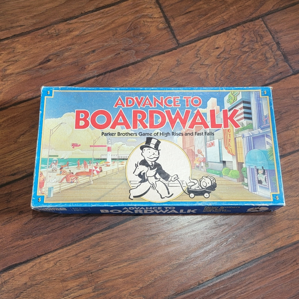 Vintage 1985 Advance to Boardwalk game